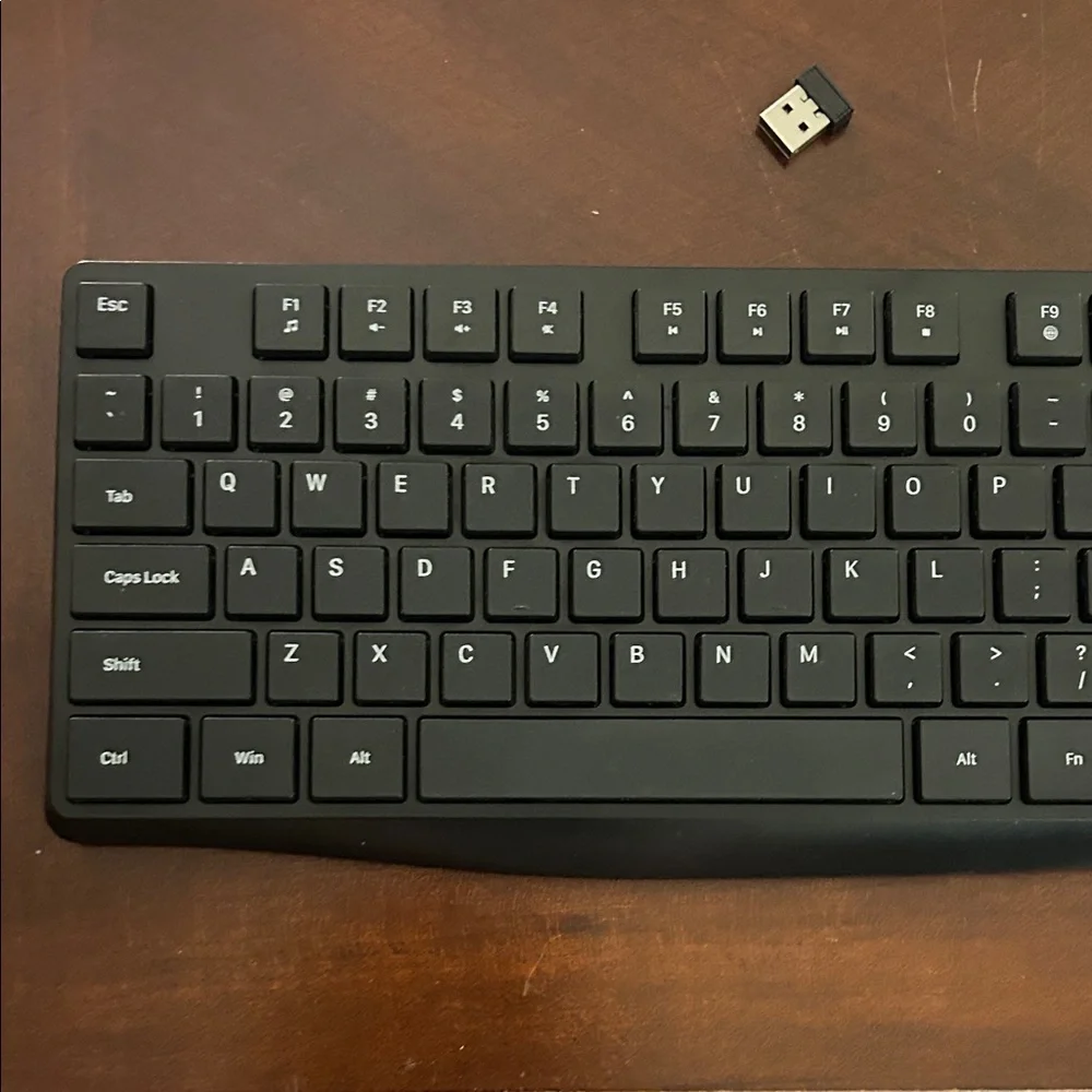 Wireless Black Keyboard